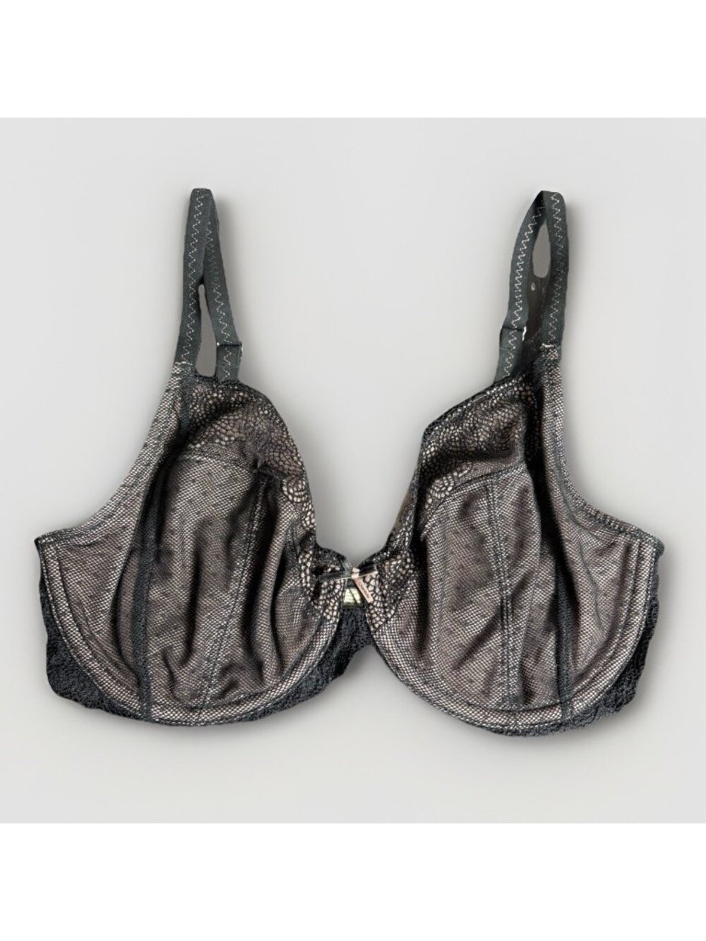 CHANTELLE Size 30DDD Black Le Marais Underwire Plunge Bra Style C27310